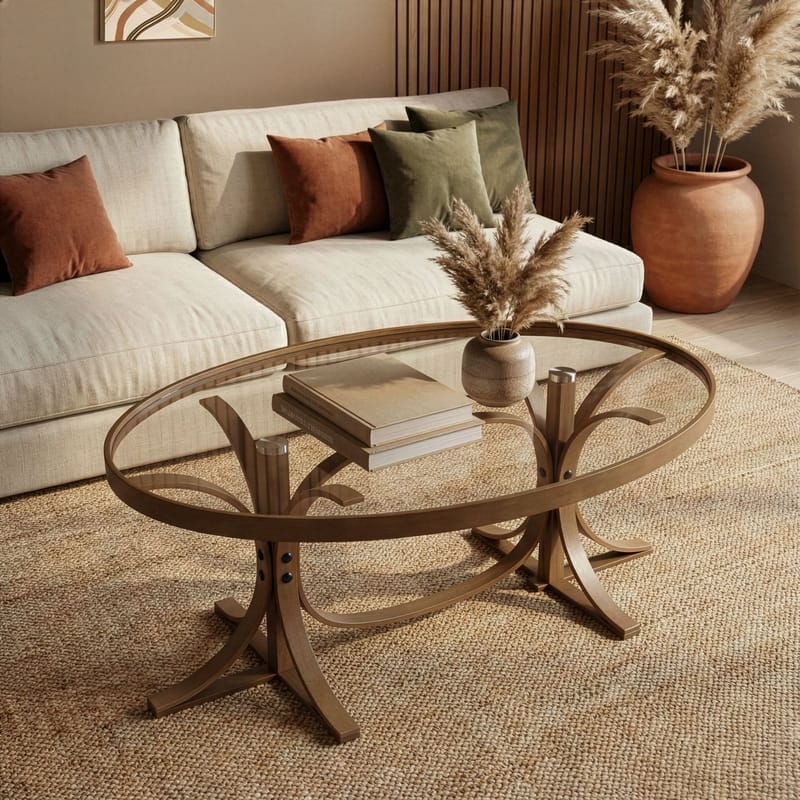 Lirena Sofabord 112 cm - Valnød - Møbler - Borde - Sofabord