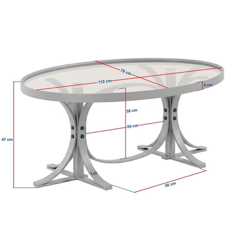 Lirena Sofabord 112 cm - Valnød - Møbler - Borde - Sofabord