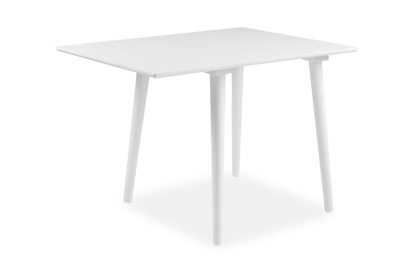 Livia Klapbord 80 cm - Hvid - Semmenfoldeligt bord