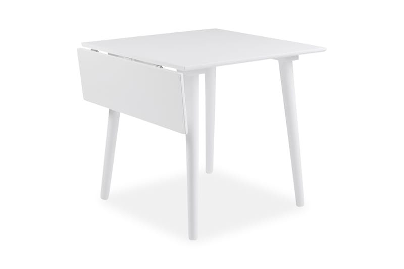 Livia Klapbord 80 cm - Hvid - Semmenfoldeligt bord