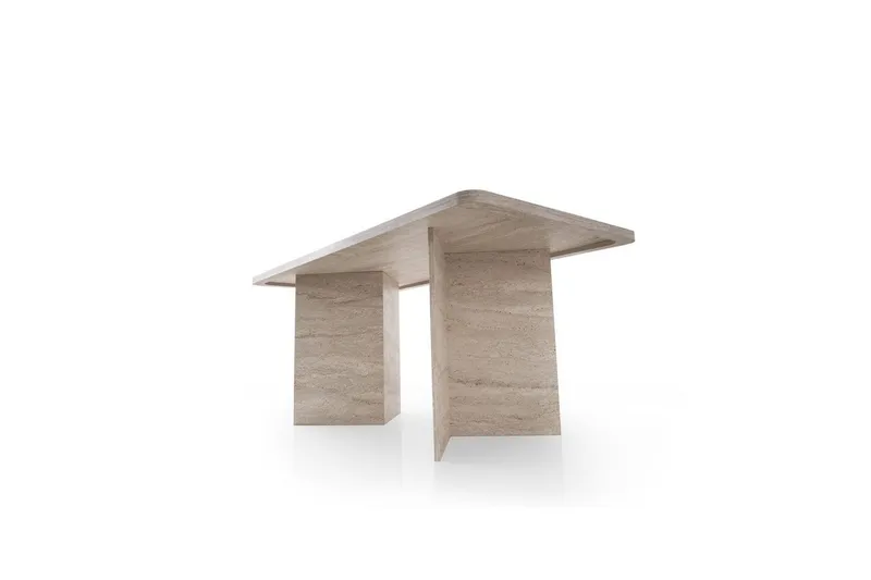 Loftia Spisebord 180 cm Rektangulær - Travertin - Møbler - Borde - Spisebord og køkkenbord