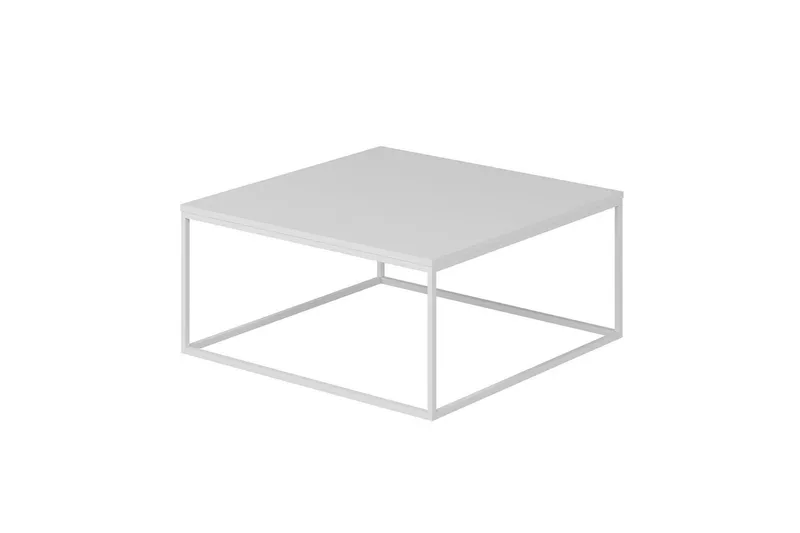 Loni Sofabord 90 cm - Hvid - Møbler - Borde - Sofabord