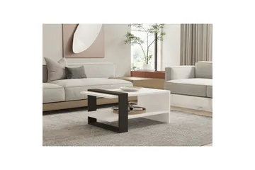 Lorva Sofabord 80 cm - Antracit/Hvid - Møbler - Borde - Sofabord