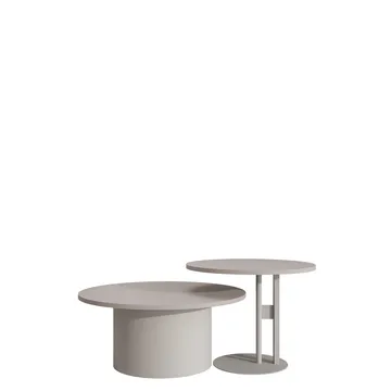 Lorvyn Sæt borde rundt 58/75 cm