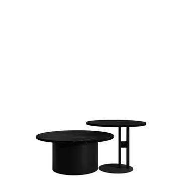 Lorvyn Sæt borde rundt 58/75 cm