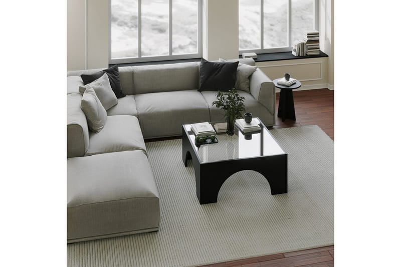 Lowan Sofabord 80 cm - Sort - Møbler - Borde - Sofabord