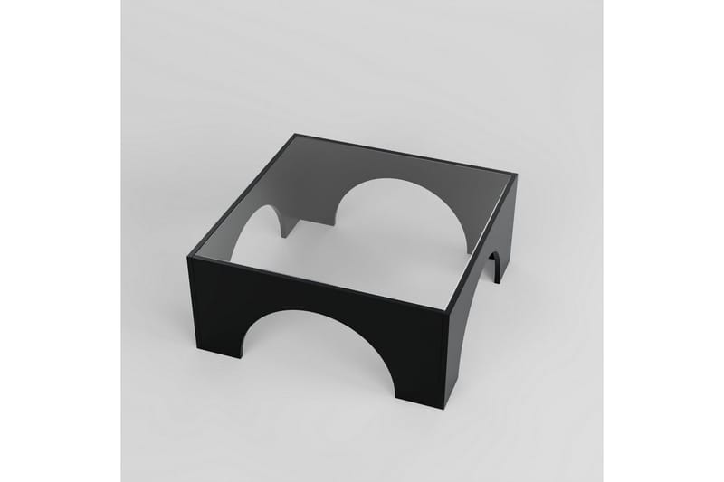 Lowan Sofabord 80 cm - Sort - Møbler - Borde - Sofabord
