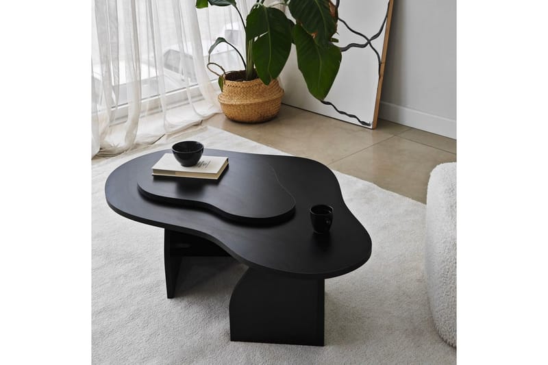 Lunor Sofabord 105 cm - Sort - Møbler - Borde - Sofabord