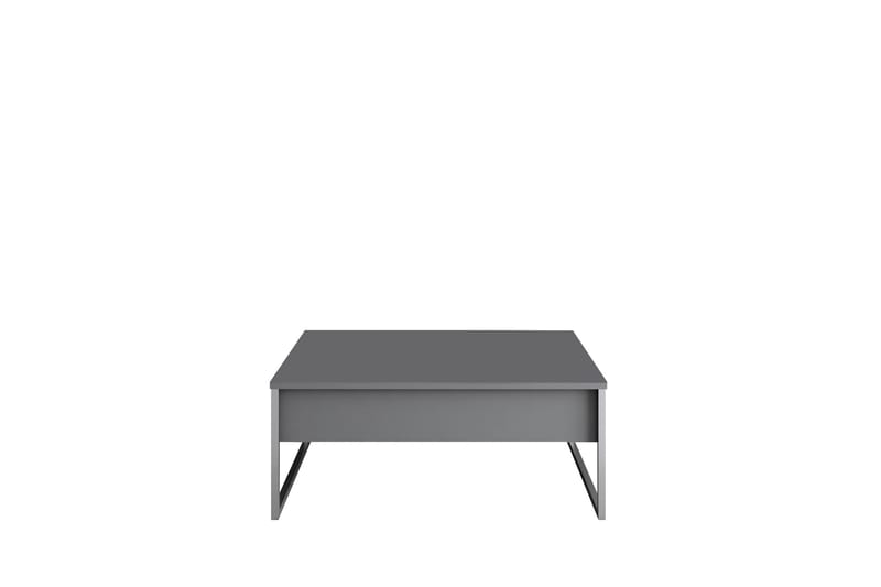 Luxe Sofabord 90 cm - Antracit/Sølv - Møbler - Borde - Sofabord