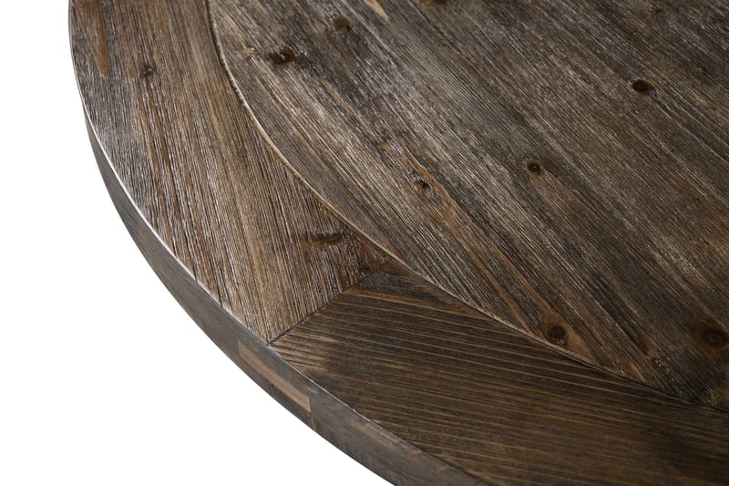 Lyon Spisebord 120 cm Rund - Natur/Sort - Møbler - Borde - Spisebord og køkkenbord