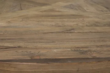 Lyon Spisebordssæt Ø150 cm Rund med 6 stk Tuva Stole - Vintage Natur/Hvid/Brun - Møbler - Borde - Spisebordssæt