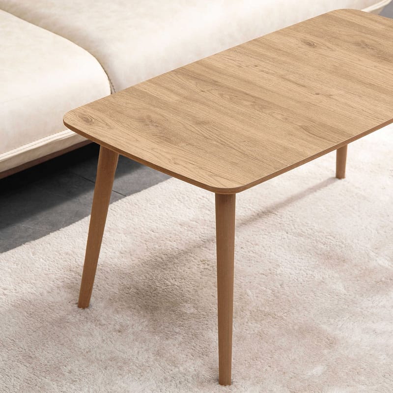 Lyvenn sofabord 100 cm rektangulært - Eg - Møbler - Borde - Sofabord
