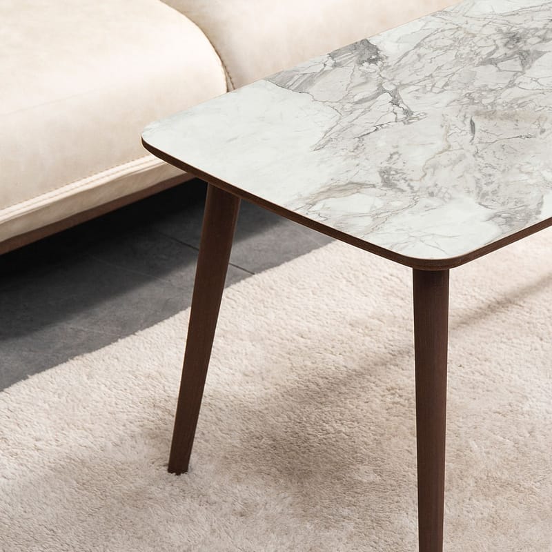 Lyvenn sofabord 100 cm rektangulært - Hvid - Møbler - Borde - Sofabord