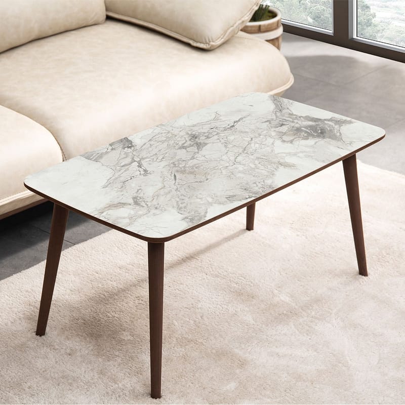 Lyvenn sofabord 100 cm rektangulært - Hvid - Møbler - Borde - Sofabord