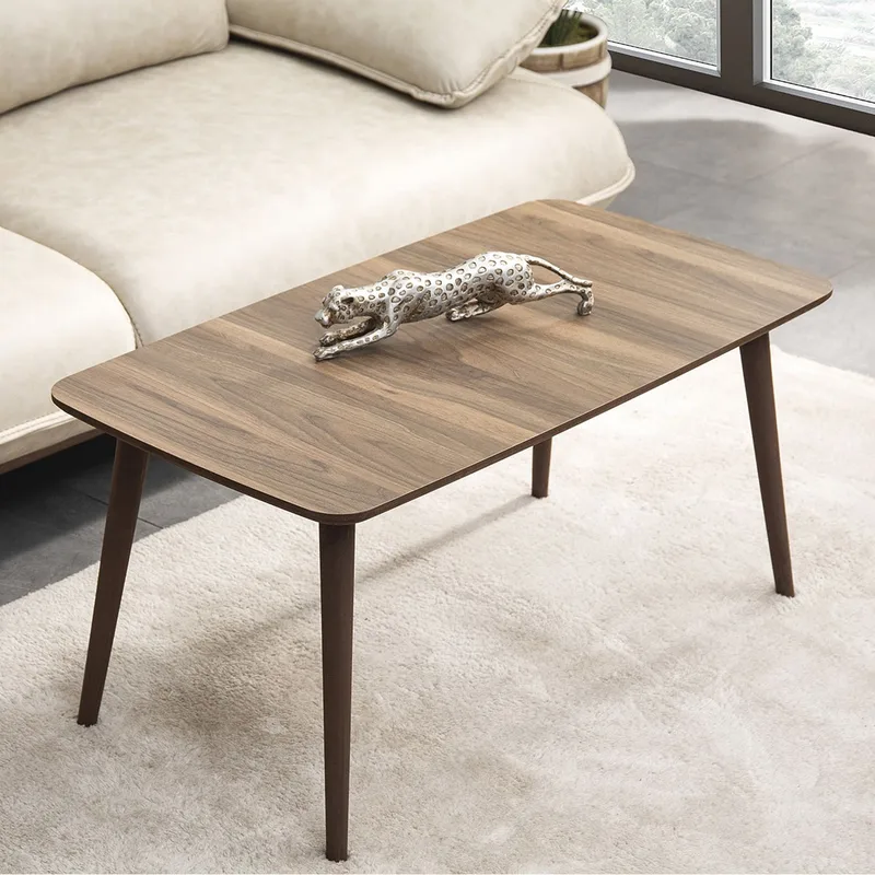 Lyvenn sofabord 100 cm rektangulært - Valnød - Møbler - Borde - Sofabord