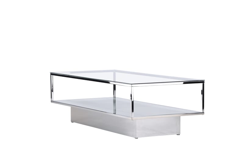 Maglehem Sofabord 130x60 cm Transparent - Venture Home - Sofabord