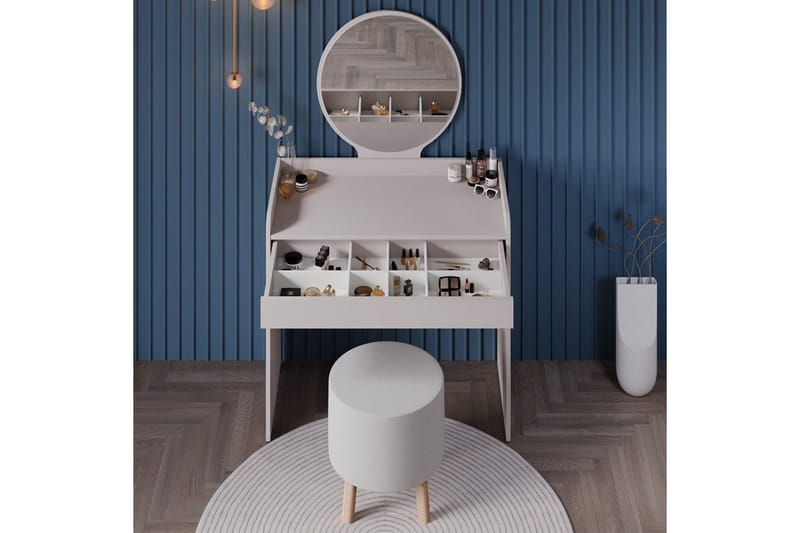Make-up Bord Dralen Mink - Multifarvet - Møbler - Borde - Sminkebord & konsolbord