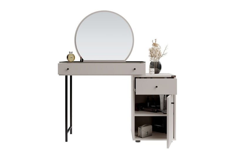 Make-up Bord Dralen Mink - Multifarvet - Møbler - Borde - Sminkebord & konsolbord