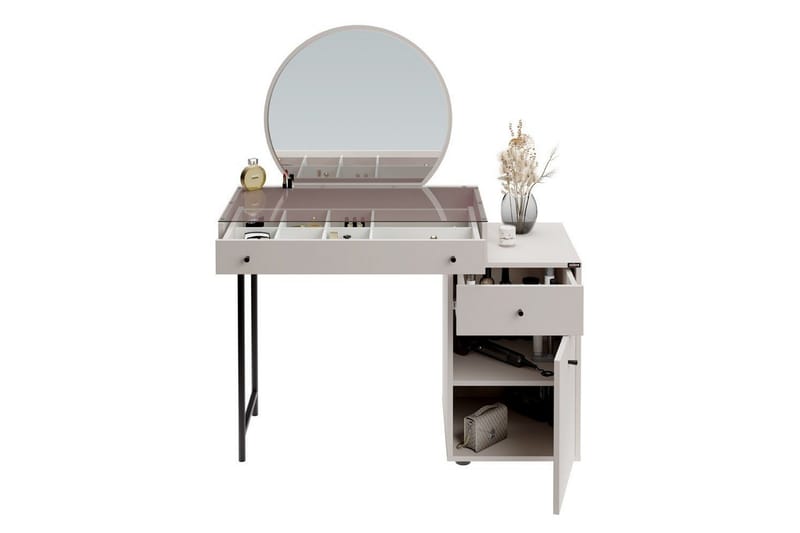 Make-up Bord Dralen Mink - Multifarvet - Møbler - Borde - Sminkebord & konsolbord