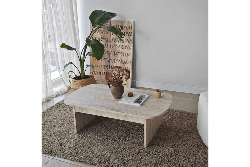 Malo Sofabord 105 cm - Beige - Møbler - Borde - Sofabord