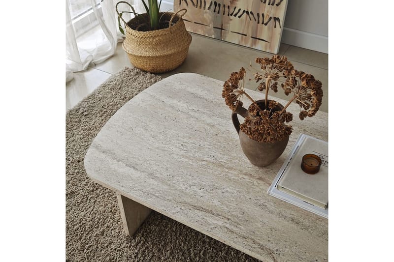 Malo Sofabord 105 cm - Beige - Møbler - Borde - Sofabord