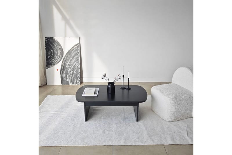 Malo Sofabord 105 cm - Sort - Møbler - Borde - Sofabord