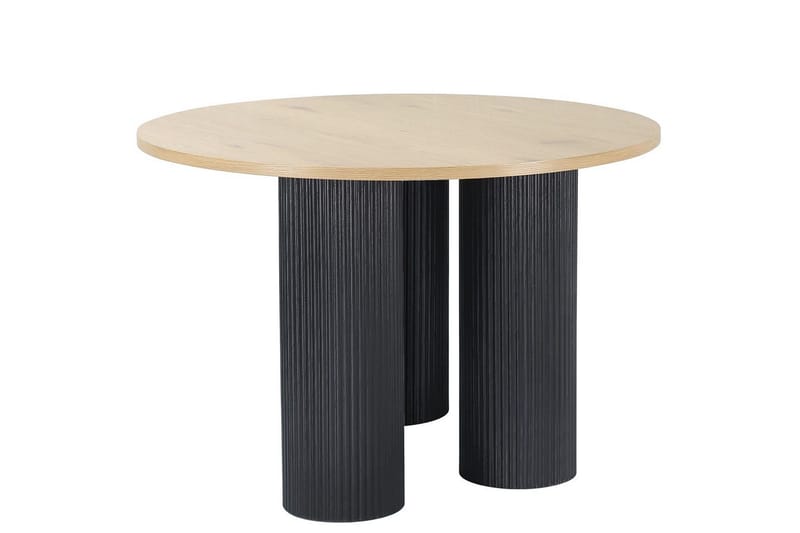 Mandan Spisebord Rundt 110 cm, Brun