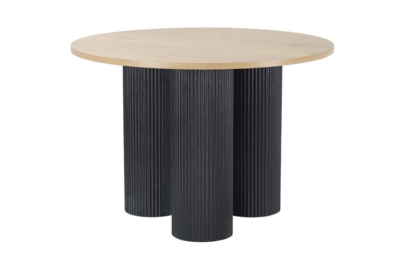 Mandan Spisebord Rundt 110 cm - Brun - Møbler - Borde - Spisebord og køkkenbord