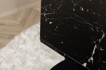 Marbs rundt spisebordssæt 110 cm inkl. 4 Moncoll stole - Sort - Møbler - Borde - Spisebordssæt