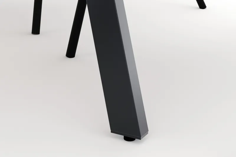 Marcelen Udtrækkeligt Spisebord med 4 Berit Stole - Brun - Møbler - Borde - Spisebordssæt