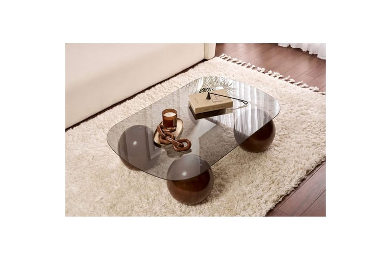 Maroulburg Sofabord 118 cm - Grå/Brun - Møbler - Borde - Sofabord