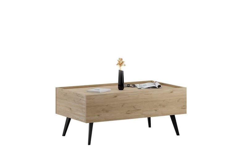 Masao Sofabord 102 cm - Lysebrun - Møbler - Borde - Sofabord