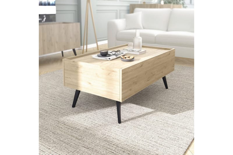 Masao Sofabord 102 cm - Lysebrun - Møbler - Borde - Sofabord