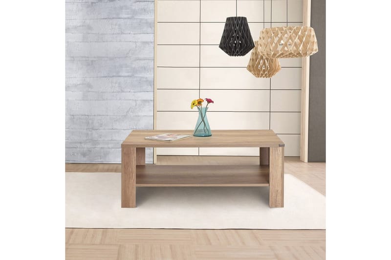 Masao Sofabord 110 cm - Lysfarvet træ - Møbler - Borde - Sofabord