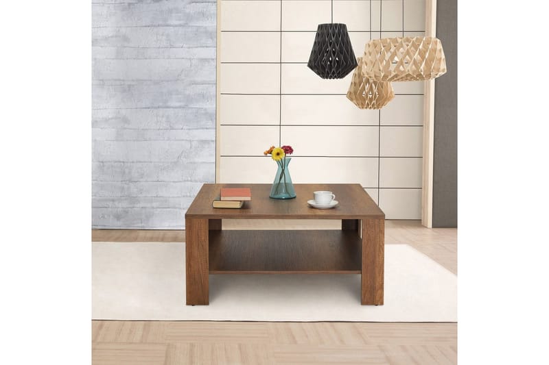 Masao Sofabord 90 cm - Chokoladebrun - Møbler - Borde - Sofabord