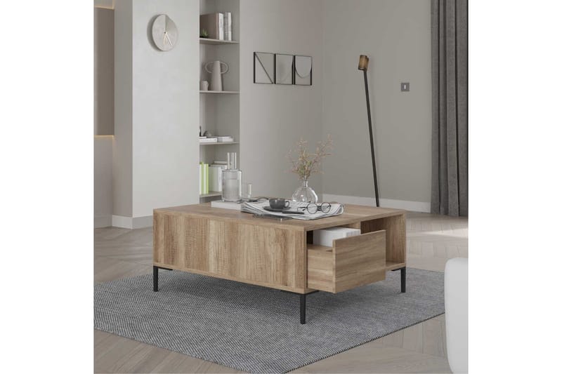 Masao Sofabord 90 cm - Taupe - Møbler - Borde - Sofabord