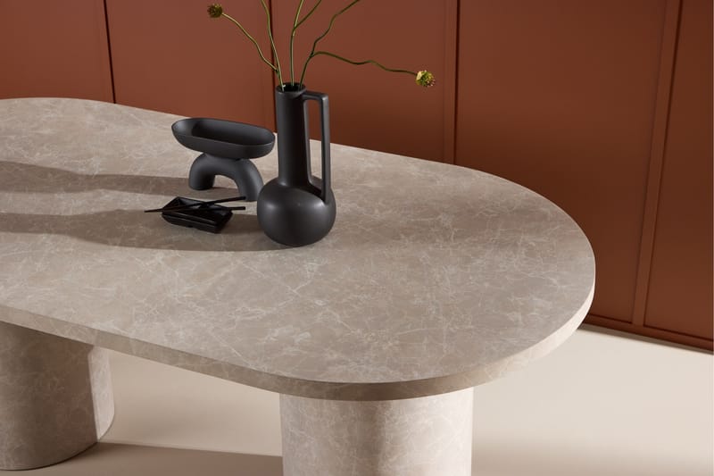 Matbord Peach Beige - Møbler - Borde - Spisebord og køkkenbord
