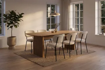 Matgrupp Bark - Møbler - Borde - Spisebordssæt
