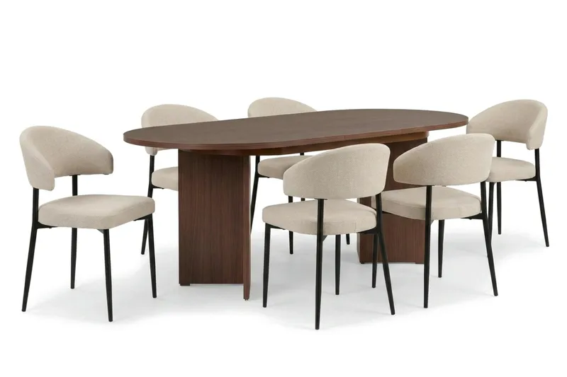 Matgrupp Nordure Beige/Svart, undefined