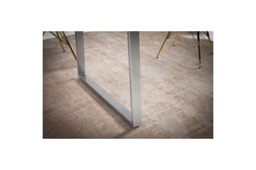 Matgrupper Wohnling Ljusbrun, Krom 120x60 cm - Møbler - Borde - Spisebord og køkkenbord