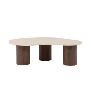 Megg Sofabord 130 cm - Beige - Møbler - Borde - Sofabord