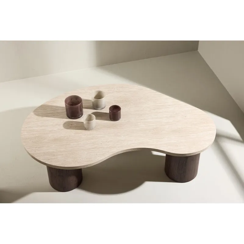 Megg Sofabord 130 cm - Beige - Møbler - Borde - Sofabord