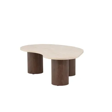 Megg Sofabord 130 cm - Beige - Møbler - Borde - Sofabord