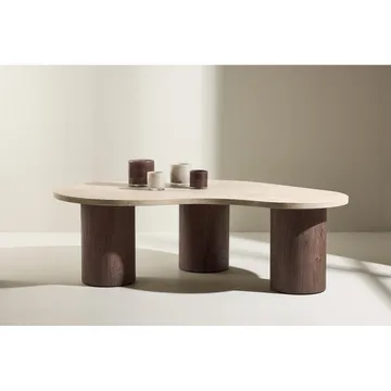 Megg Sofabord 130 cm - Beige - Møbler - Borde - Sofabord