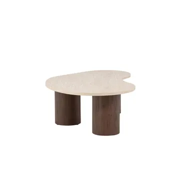 Megg Sofabord 130 cm - Beige - Møbler - Borde - Sofabord
