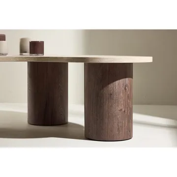 Megg Sofabord 130 cm - Beige - Møbler - Borde - Sofabord
