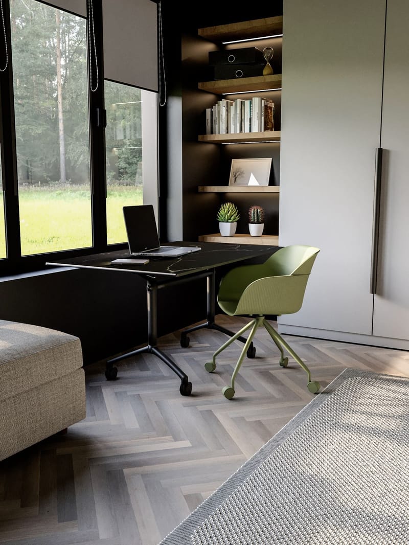 Menira Klapbord 120 cm - Sort - Møbler - Borde - Semmenfoldeligt bord