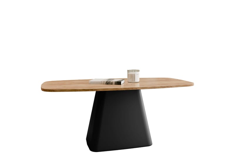 Meylor Sofabord 120 cm, Brun/Sort