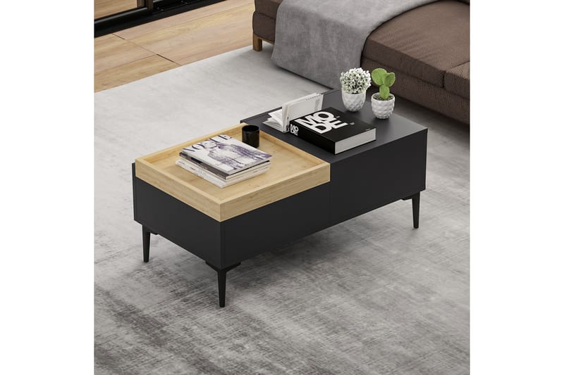 Mijara Sofabord 92 cm - Antracit - Møbler - Borde - Sofabord