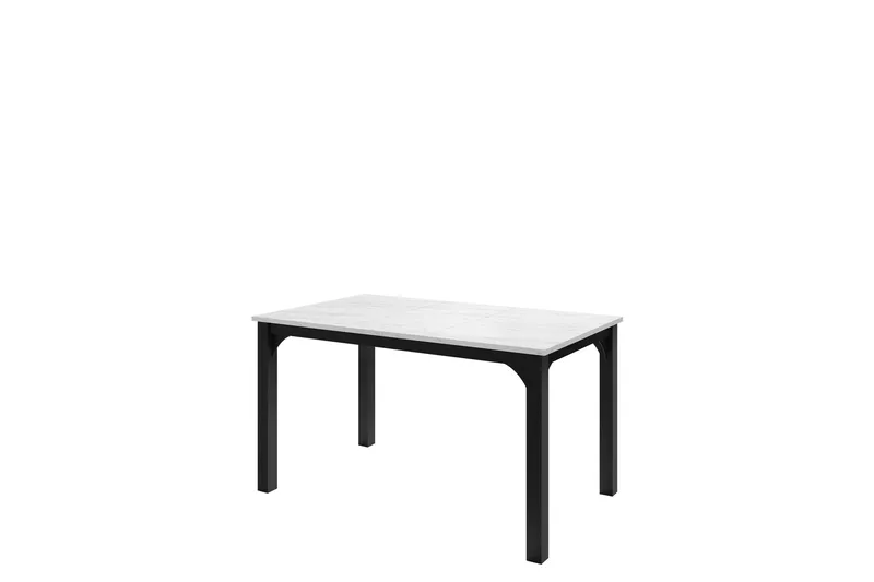 Millport Spisebord 178 cm, Sort Og Hvid